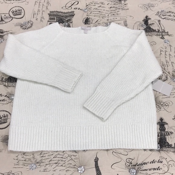 CHELSEA28 Rib Metallic Sweater - Picture 3 of 7